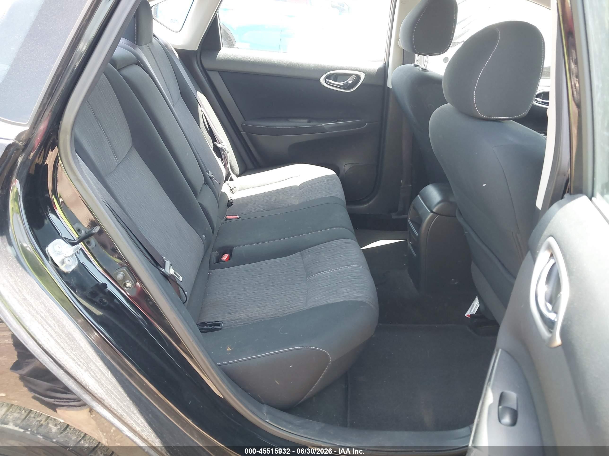 2014 Nissan Sentra Sv Black vin: 3N1AB7AP5EL658042