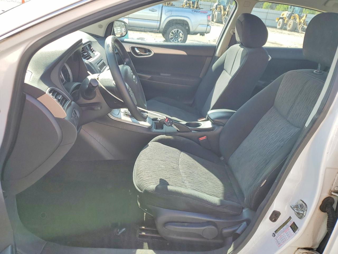 2014 Nissan Sentra Sv White vin: 3N1AB7AP5EL663354