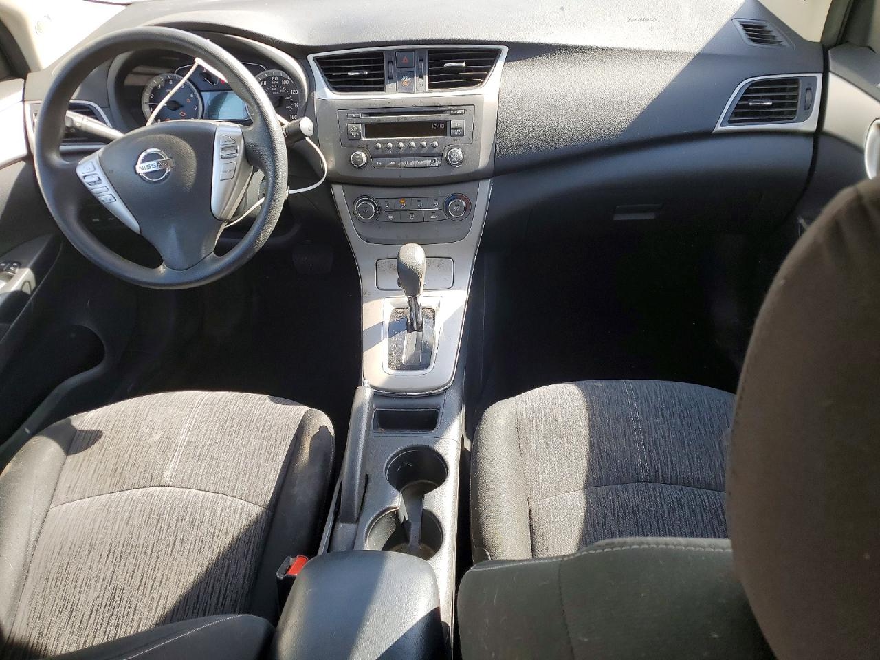 2014 Nissan Sentra Sv White vin: 3N1AB7AP5EL663354