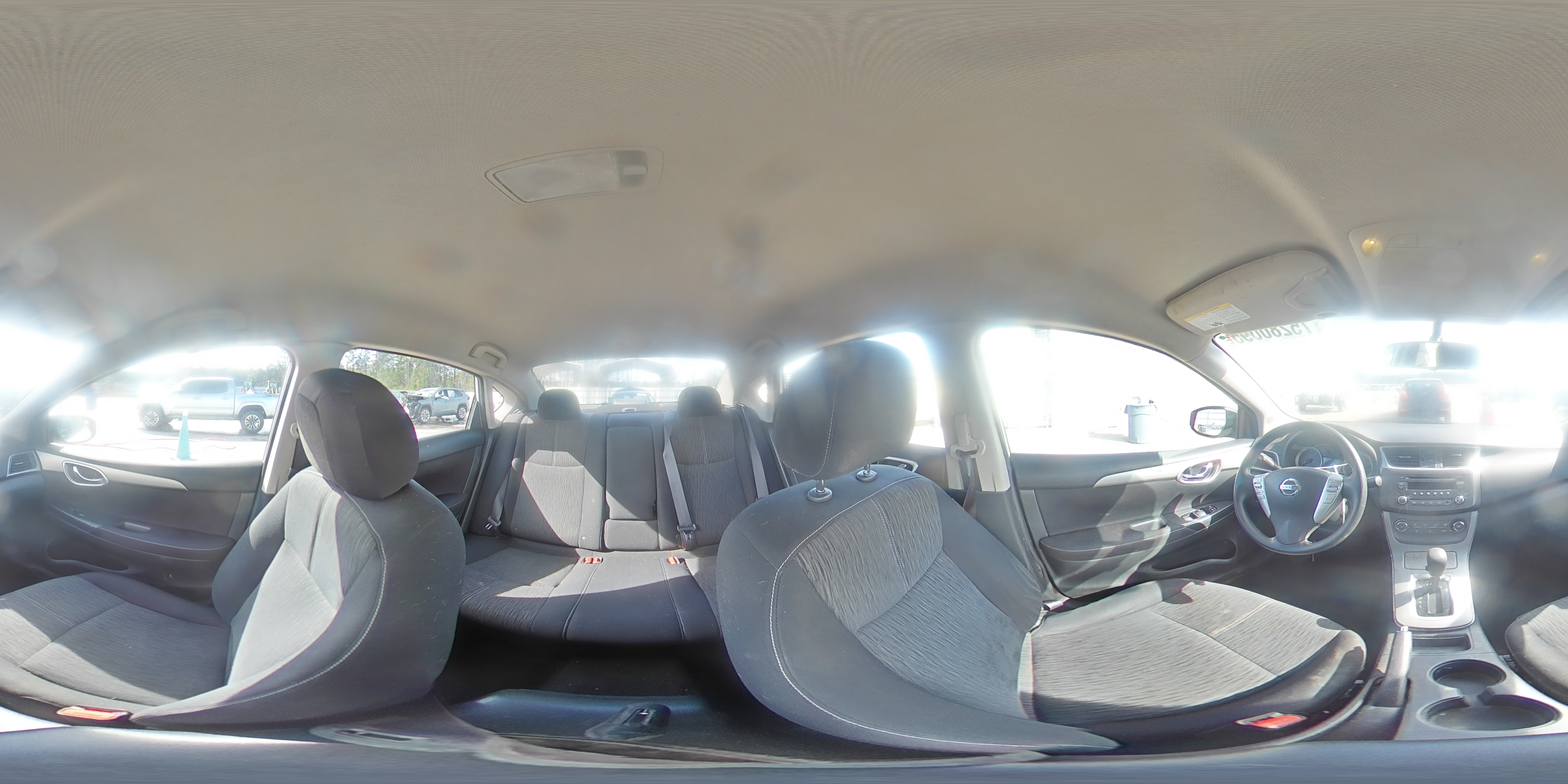 2014 Nissan Sentra Sv White vin: 3N1AB7AP5EL663354