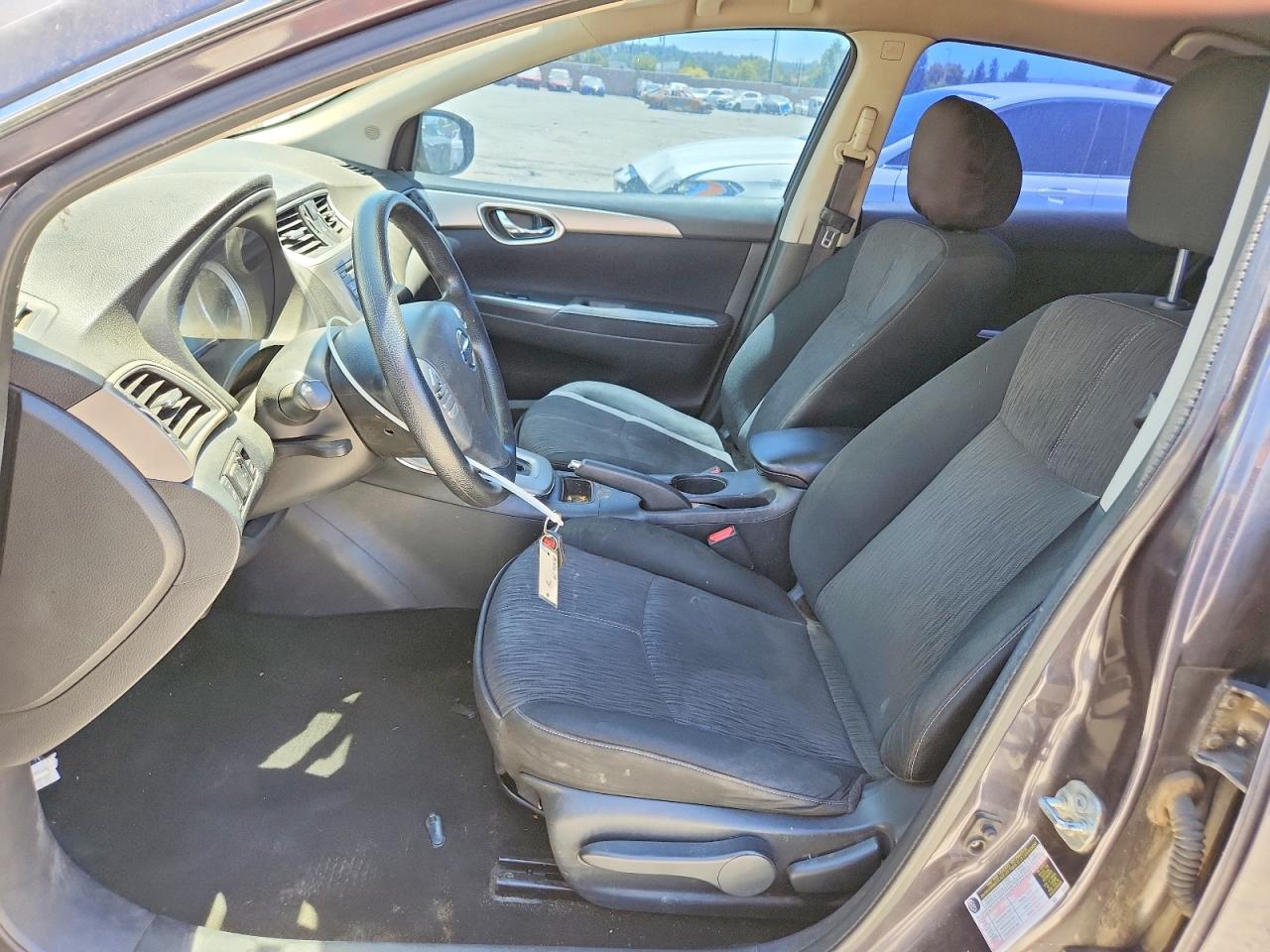 2014 Nissan Sentra Sv Gray vin: 3N1AB7AP5EL671521