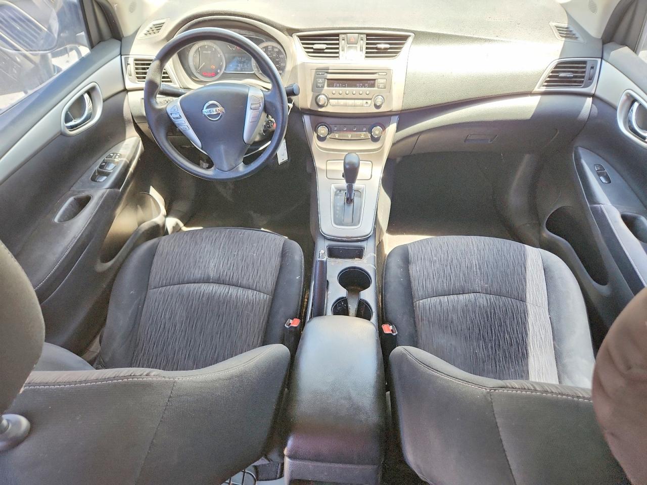 2014 Nissan Sentra Sv Gray vin: 3N1AB7AP5EL671521