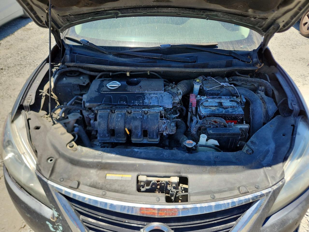 2014 Nissan Sentra Sv Gray vin: 3N1AB7AP5EL671521