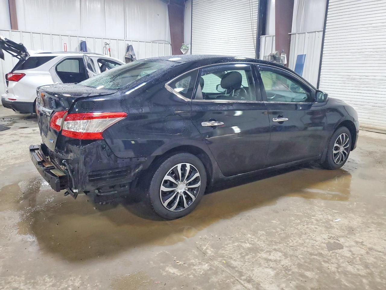 2014 Nissan Sentra S Черный vin: 3N1AB7AP5EL684401
