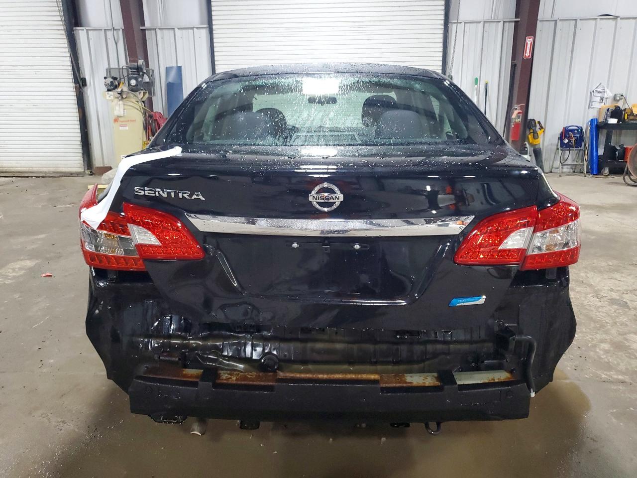 2014 Nissan Sentra S Черный vin: 3N1AB7AP5EL684401