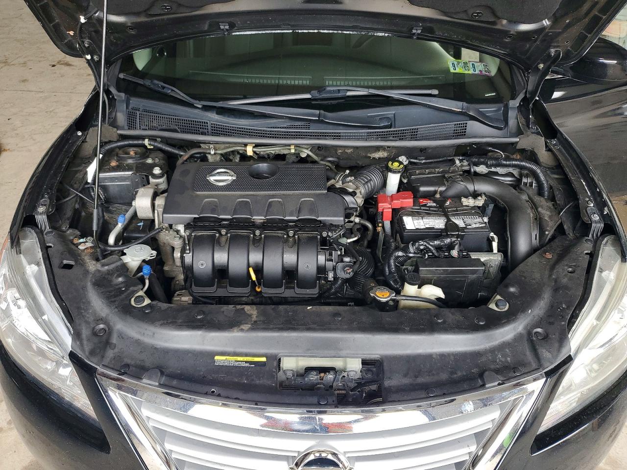 2014 Nissan Sentra S Черный vin: 3N1AB7AP5EL684401