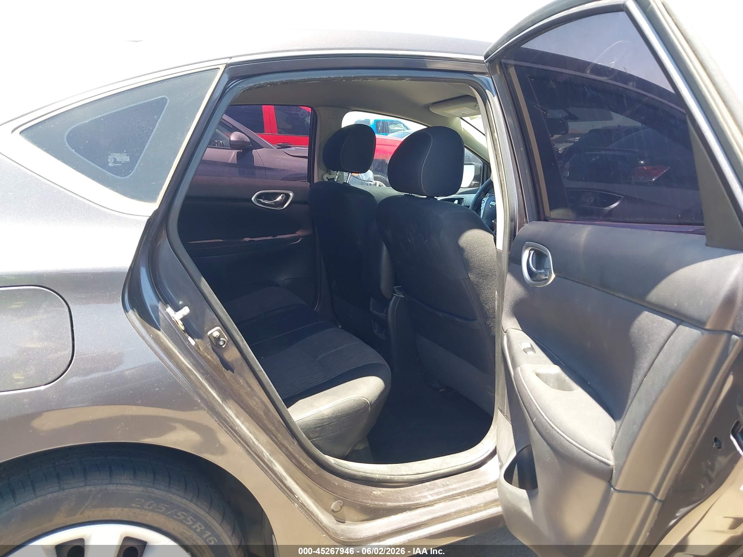 2014 Nissan Sentra Sv Gray vin: 3N1AB7AP5EL693387