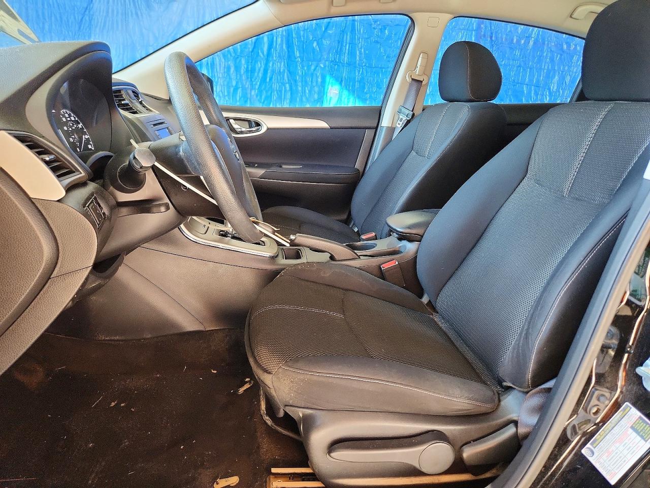 2014 Nissan Sentra S Black vin: 3N1AB7AP5EY214775