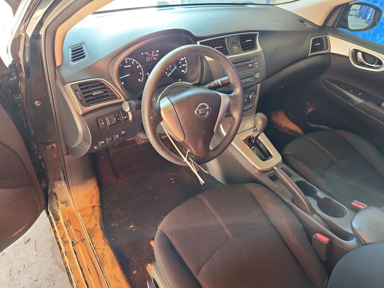 2014 Nissan Sentra S Black vin: 3N1AB7AP5EY214775
