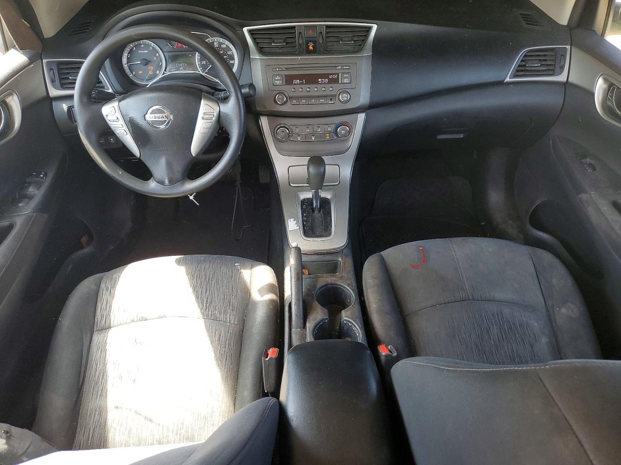 2014 Nissan Sentra Sv Серебряный vin: 3N1AB7AP5EY216283