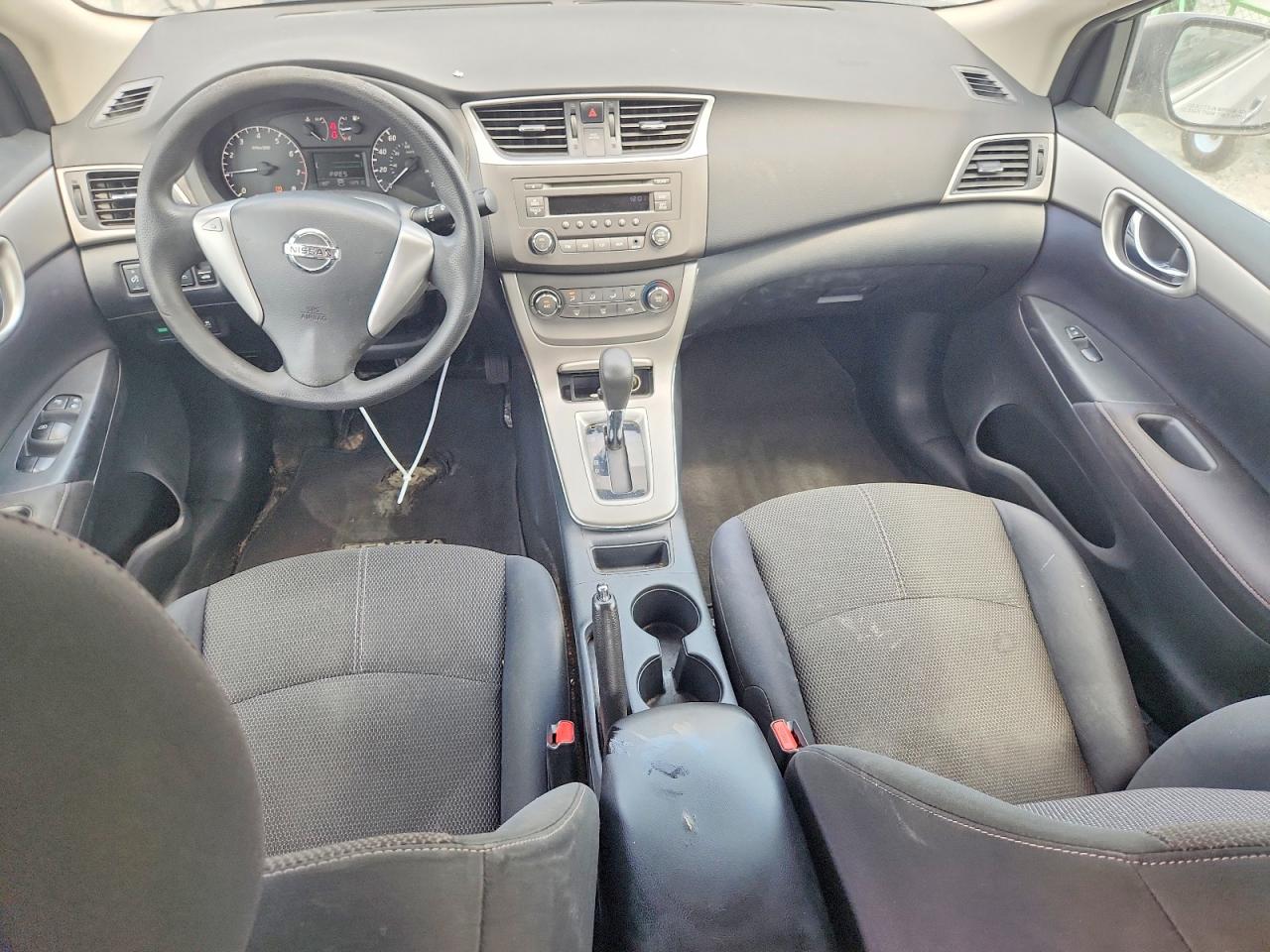2014 Nissan Sentra S Silver vin: 3N1AB7AP5EY222195