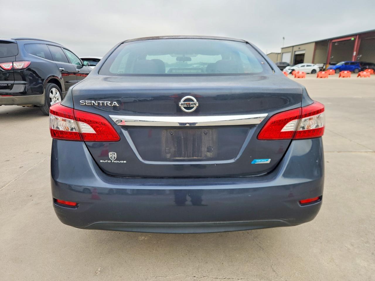 2014 Nissan Sentra S Blue vin: 3N1AB7AP5EY232435