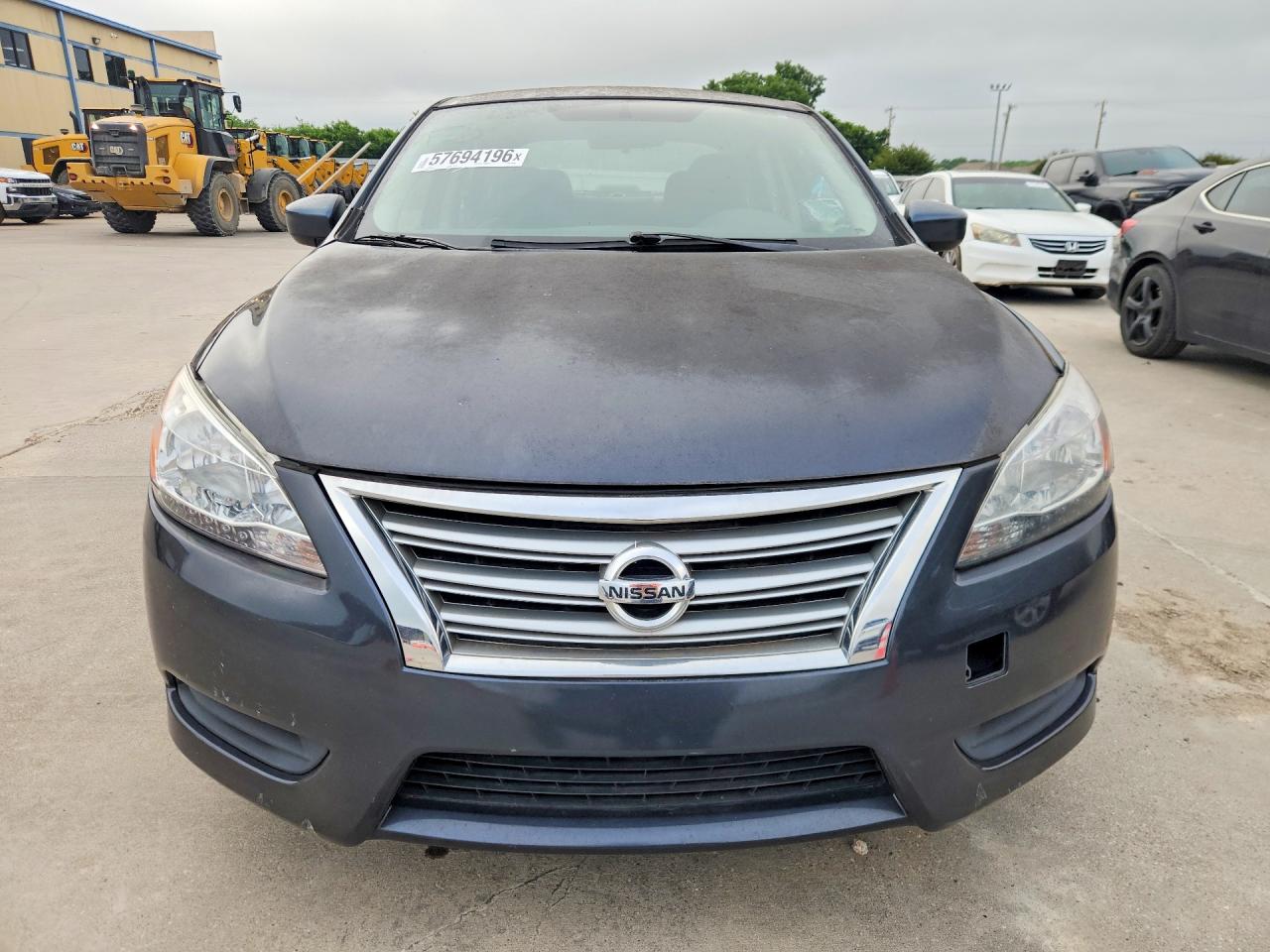 2014 Nissan Sentra S Blue vin: 3N1AB7AP5EY232435