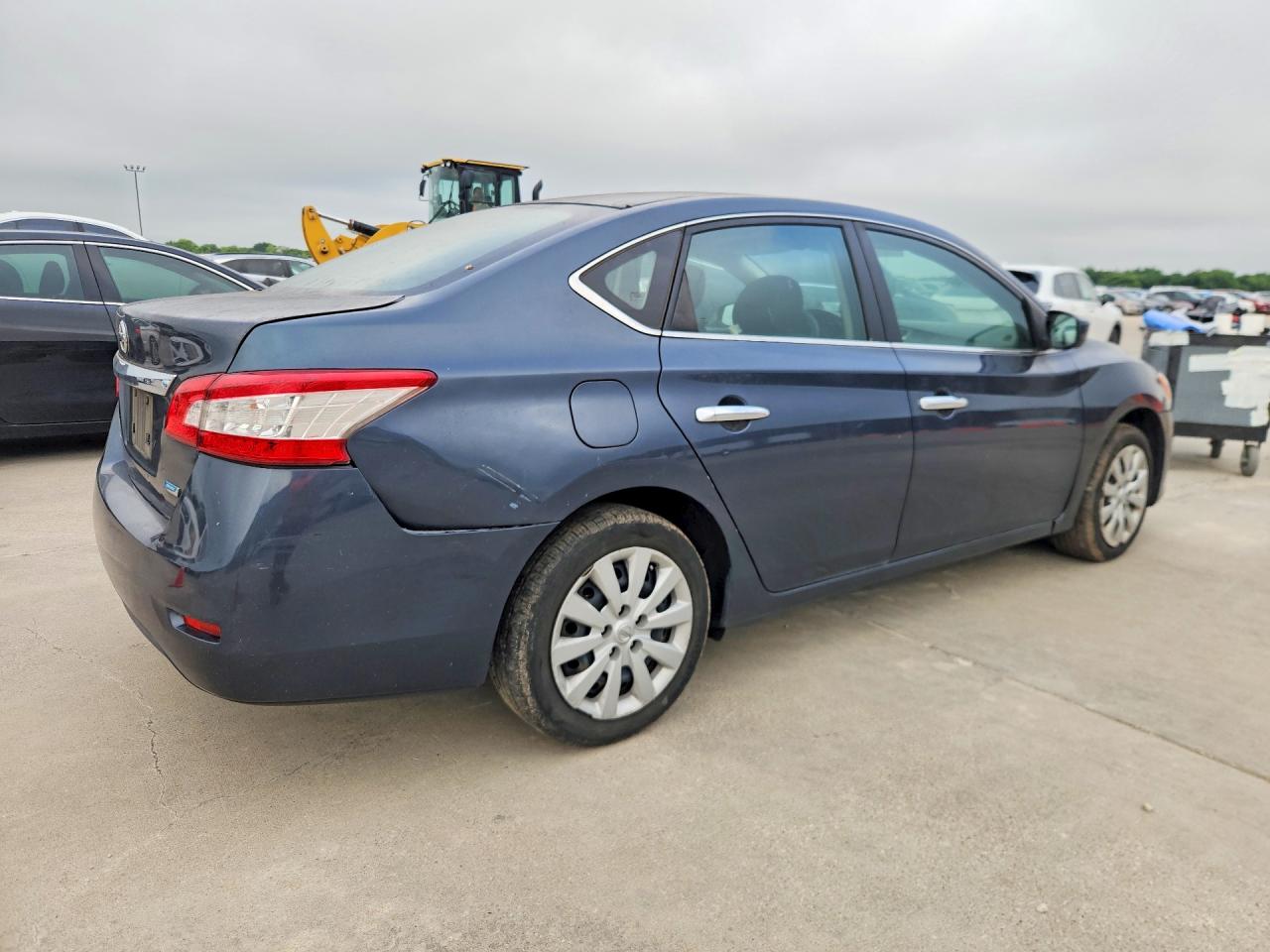 2014 Nissan Sentra S Blue vin: 3N1AB7AP5EY232435