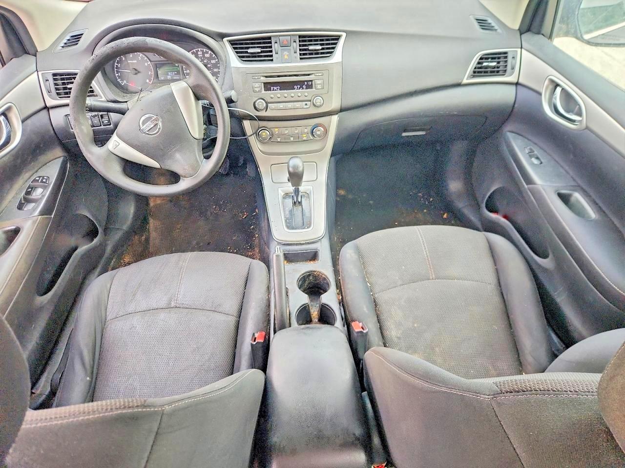 2014 Nissan Sentra S Blue vin: 3N1AB7AP5EY232435