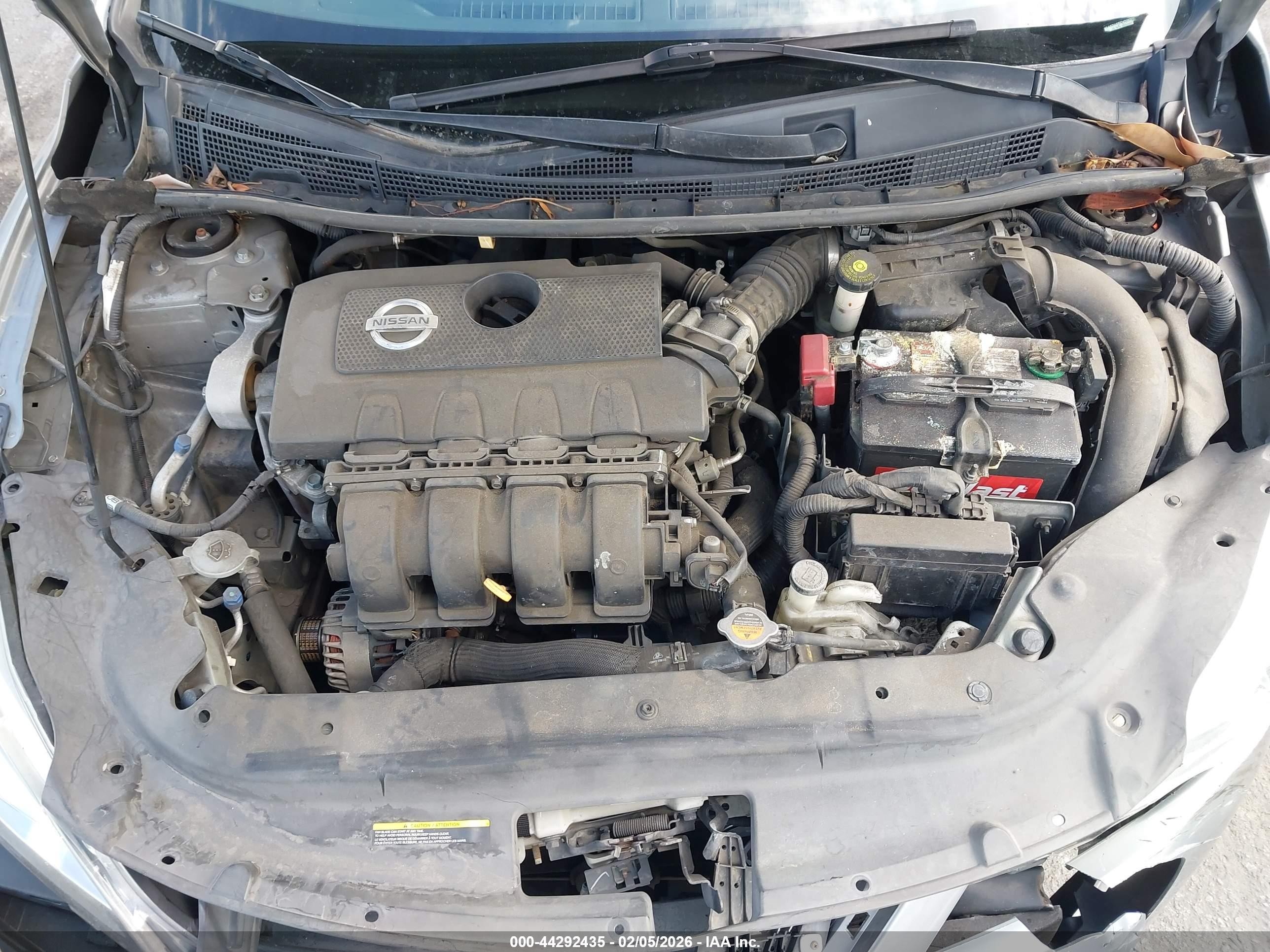 2014 Nissan Sentra S Silver vin: 3N1AB7AP5EY235500