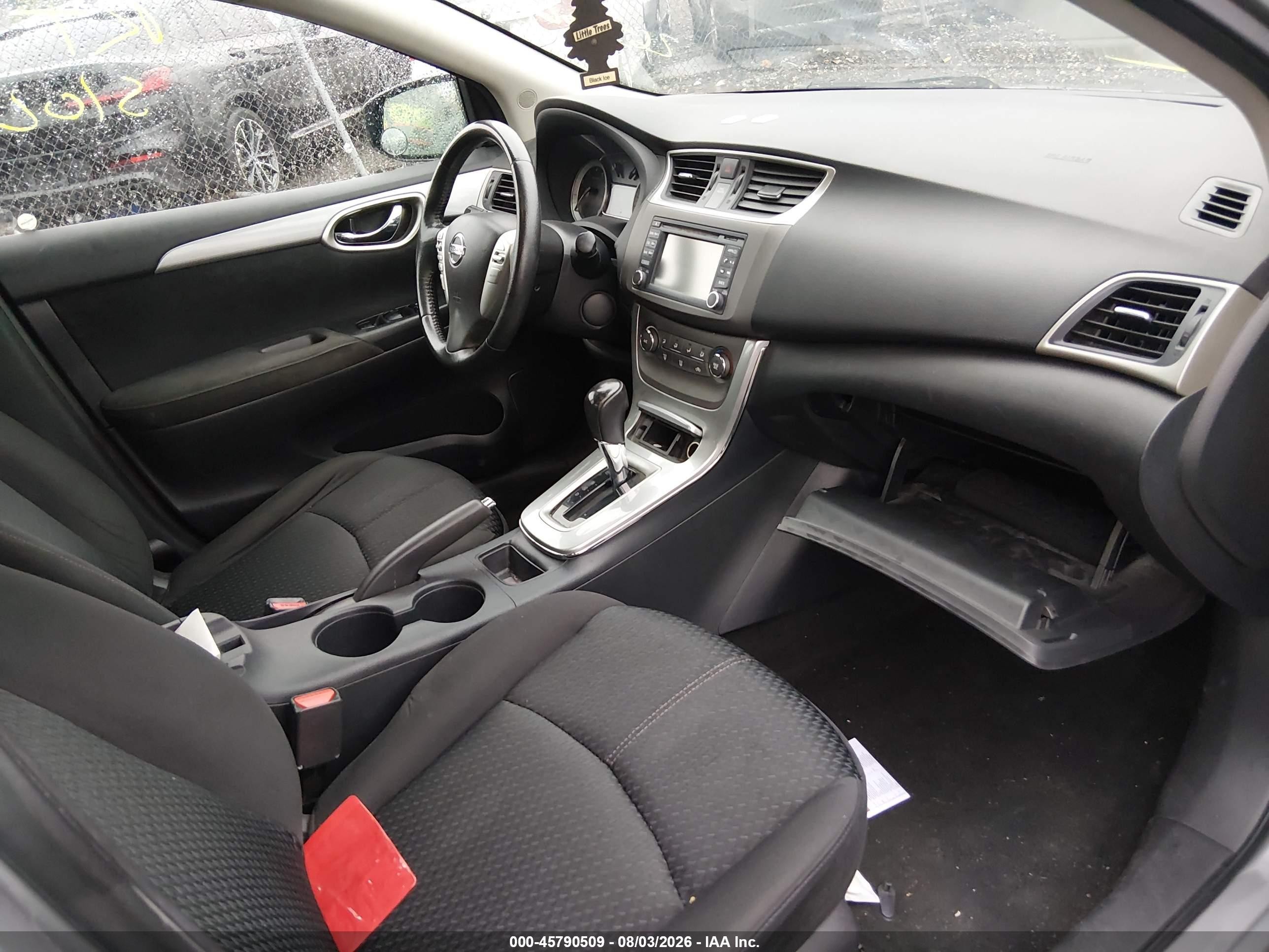 2014 Nissan Sentra Sr Gray vin: 3N1AB7AP5EY237537
