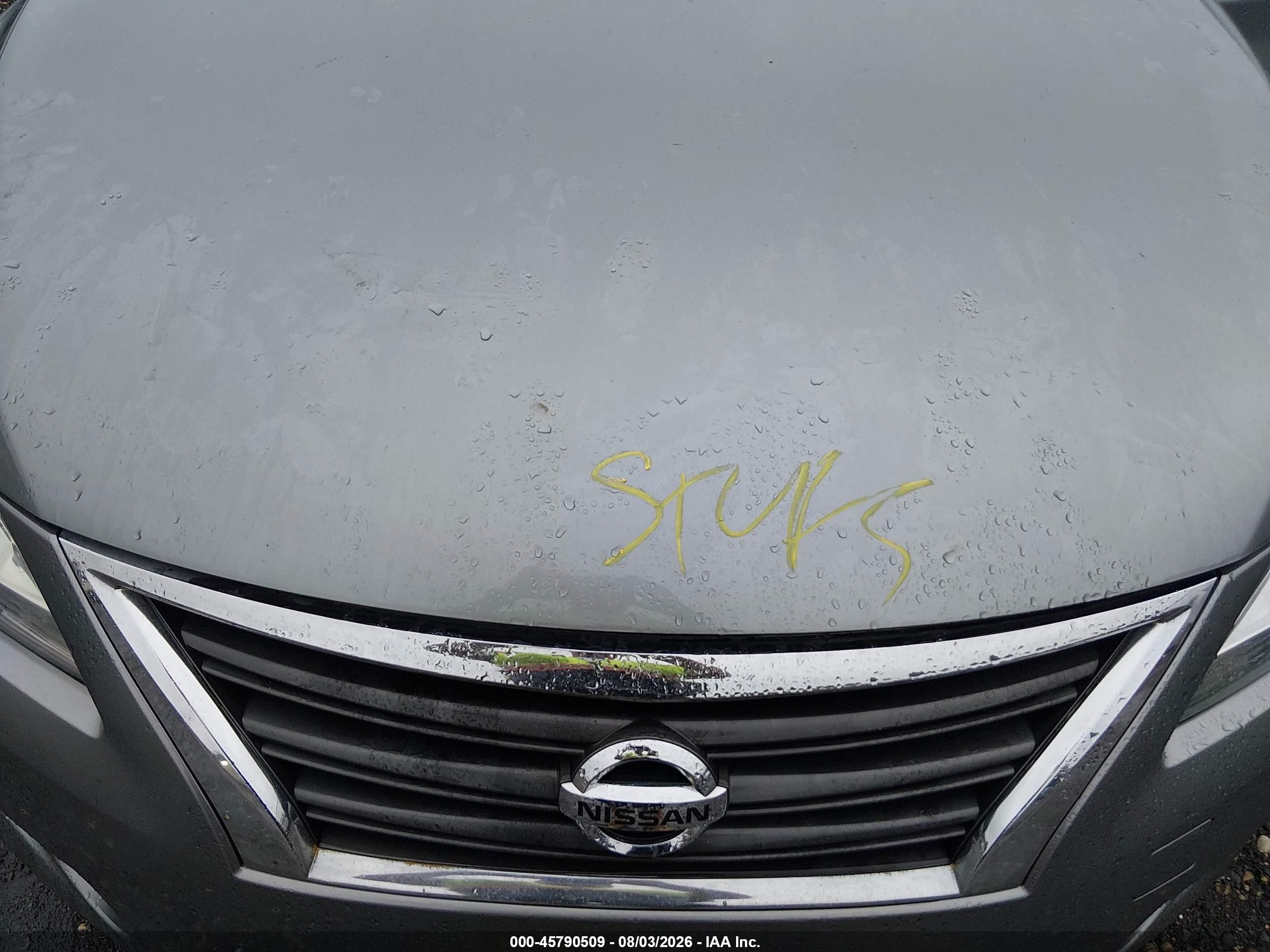 2014 Nissan Sentra Sr Gray vin: 3N1AB7AP5EY237537