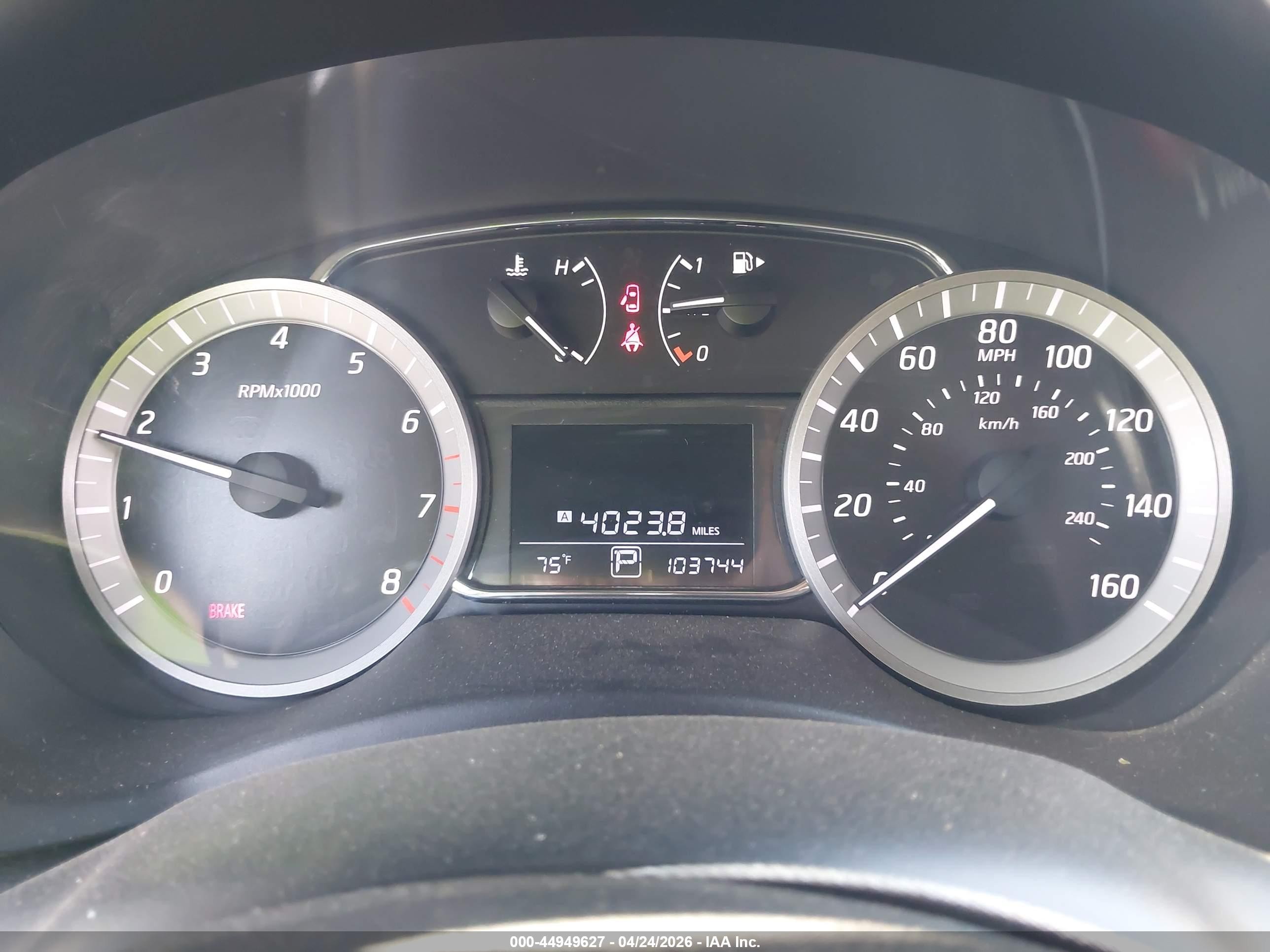 2014 Nissan Sentra Fe+ S/fe+ Sv/s/sl/sr/sv Серый vin: 3N1AB7AP5EY239546