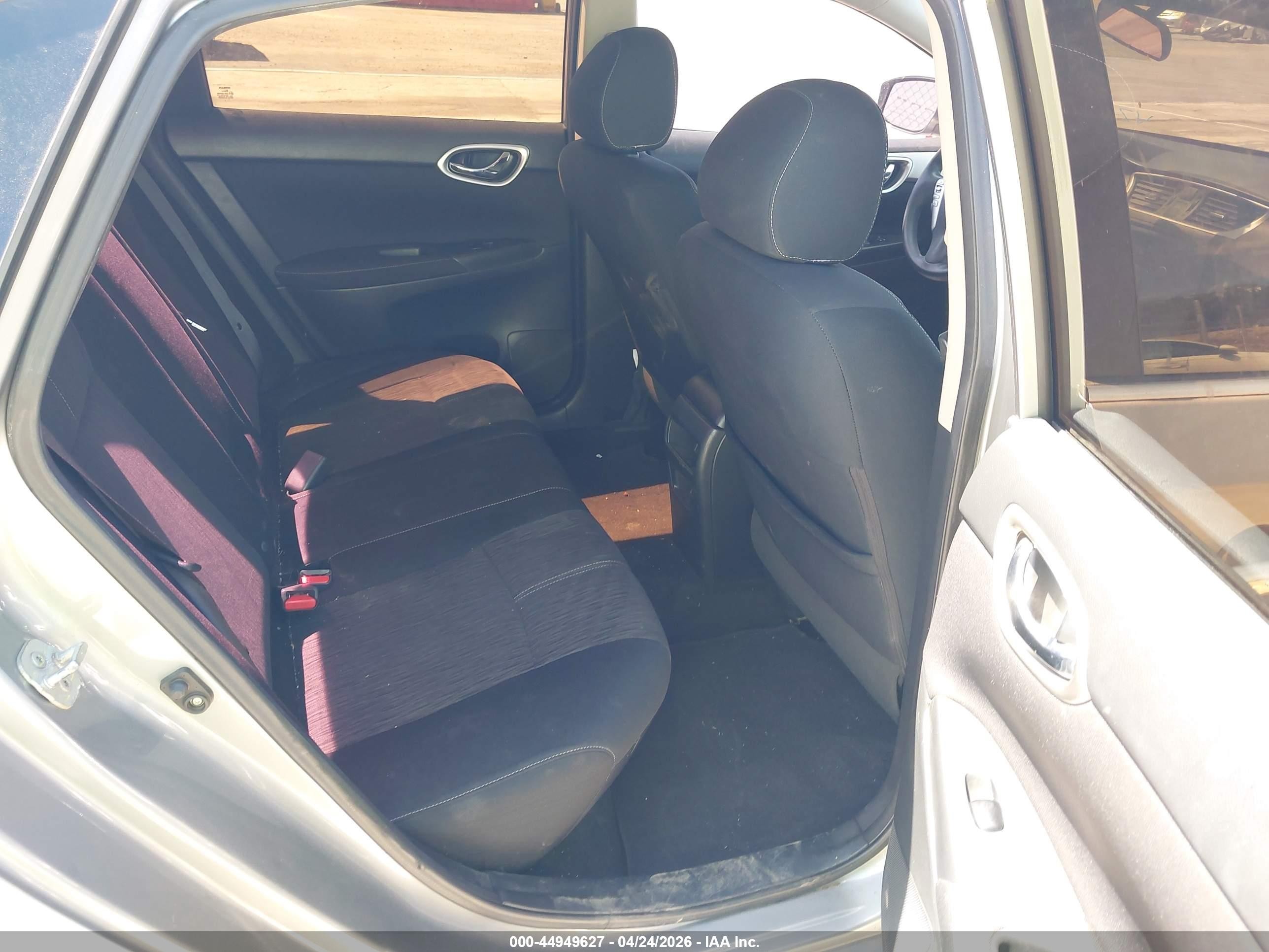 2014 Nissan Sentra Fe+ S/fe+ Sv/s/sl/sr/sv Серый vin: 3N1AB7AP5EY239546