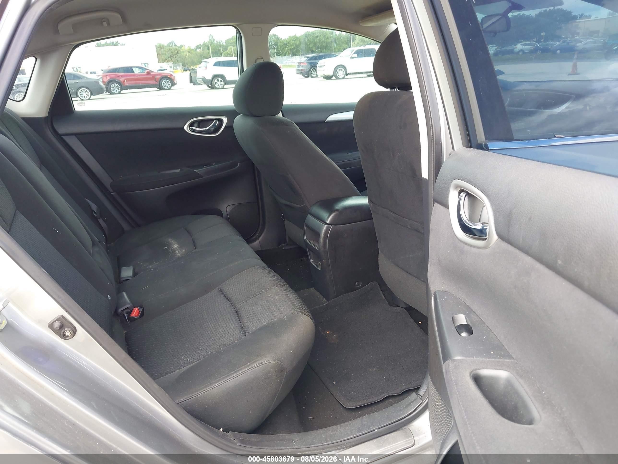 2014 Nissan Sentra Sr Gray vin: 3N1AB7AP5EY242883