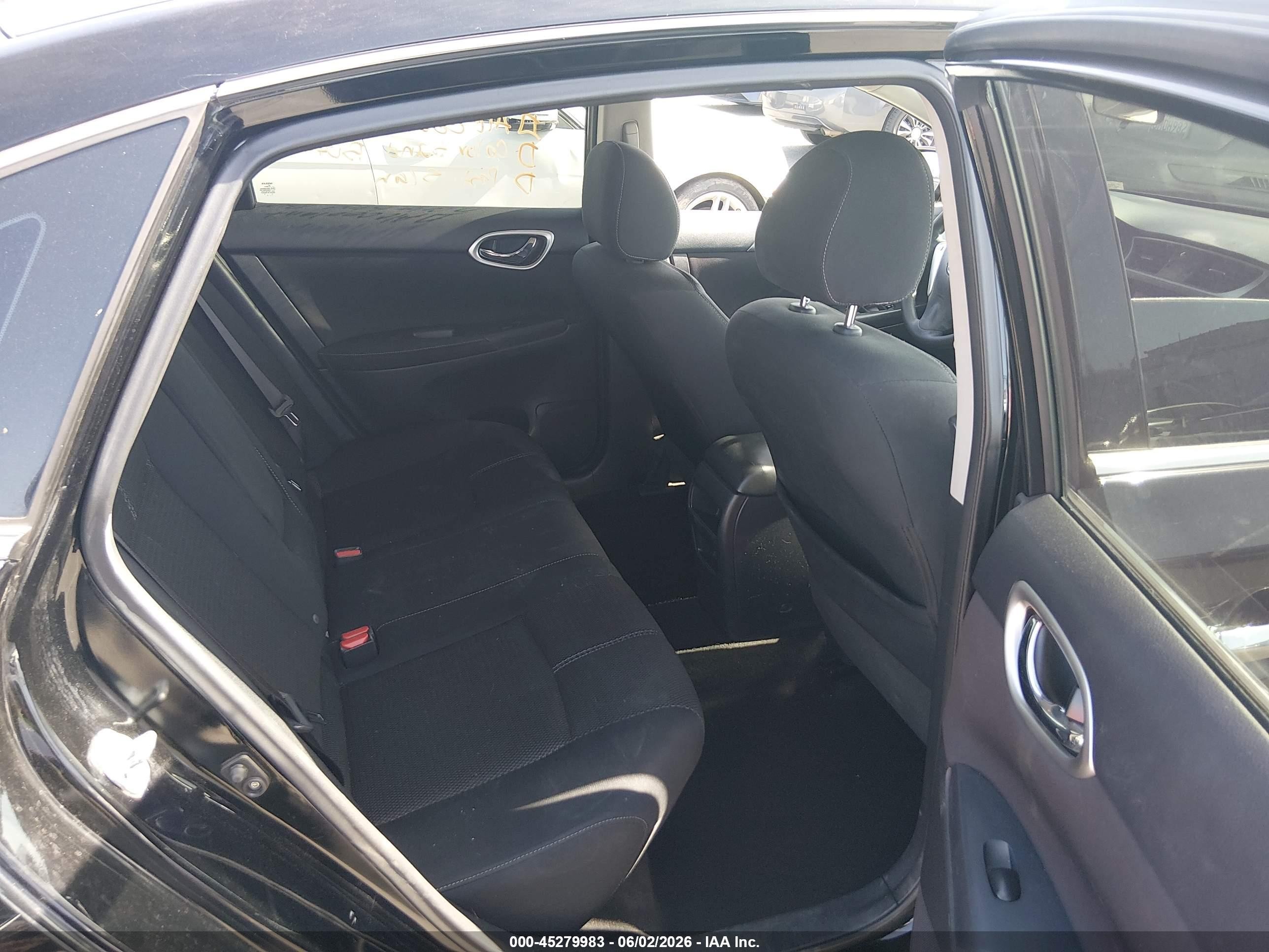 2014 Nissan Sentra S Black vin: 3N1AB7AP5EY249462