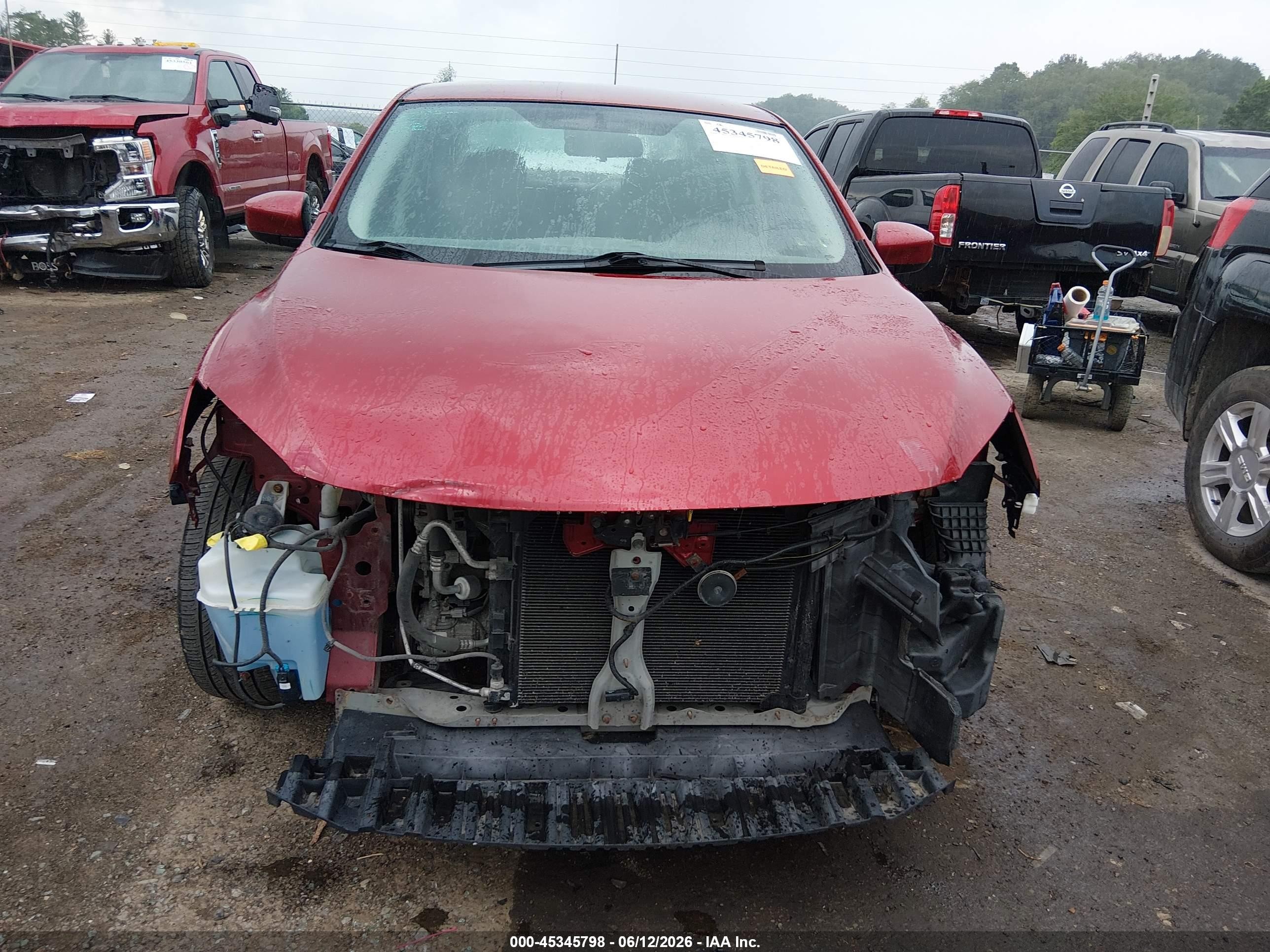 2014 Nissan Sentra Sr Red vin: 3N1AB7AP5EY271025
