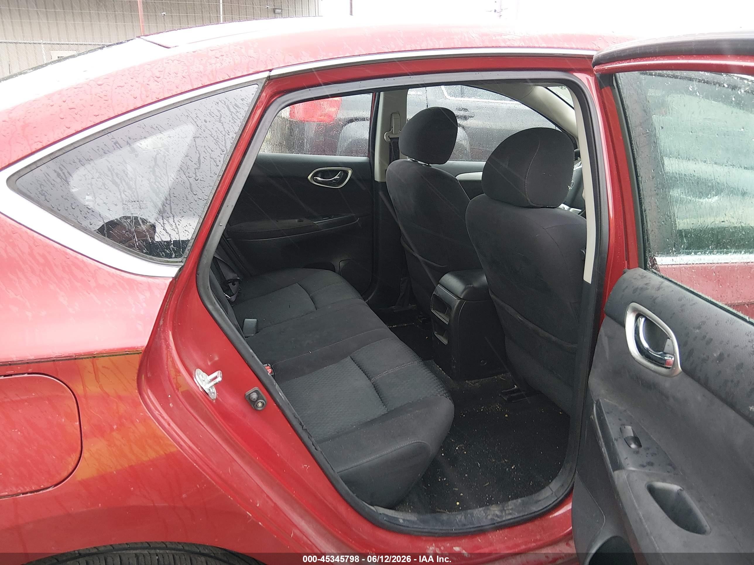 2014 Nissan Sentra Sr Red vin: 3N1AB7AP5EY271025