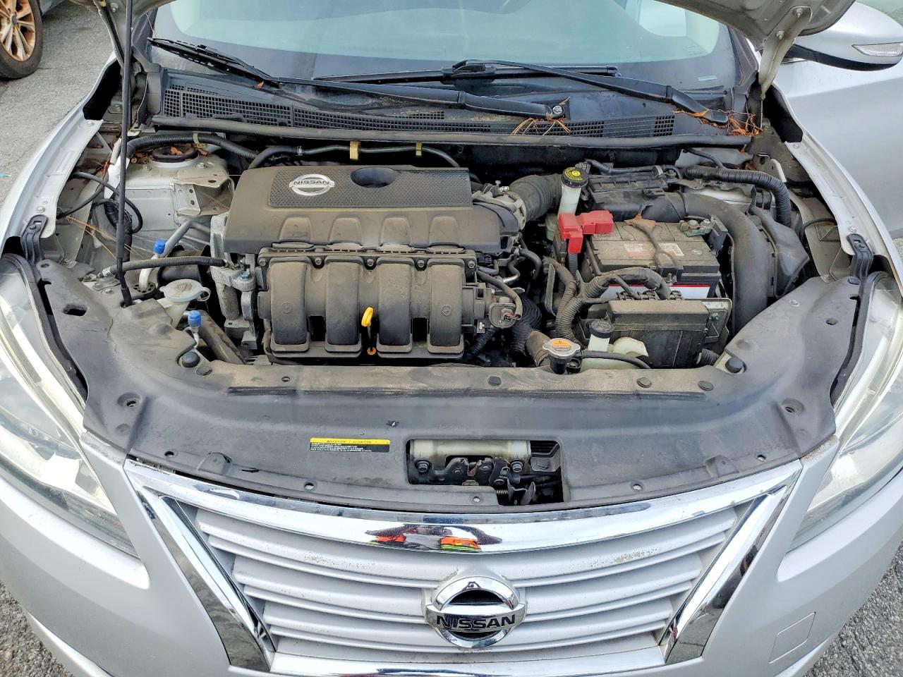 2014 Nissan Sentra Sl Silver vin: 3N1AB7AP5EY276340