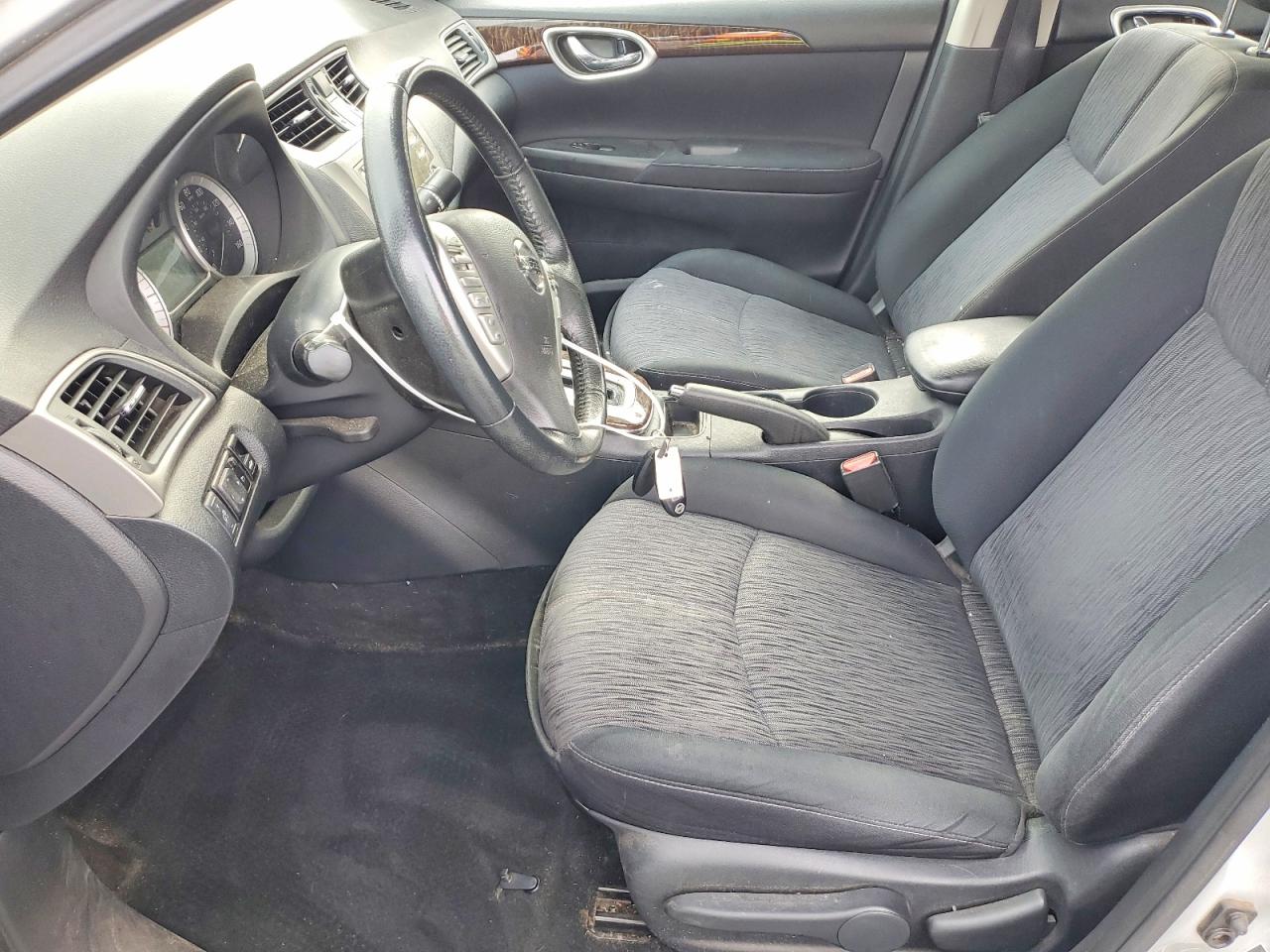 2014 Nissan Sentra Sl Silver vin: 3N1AB7AP5EY276340