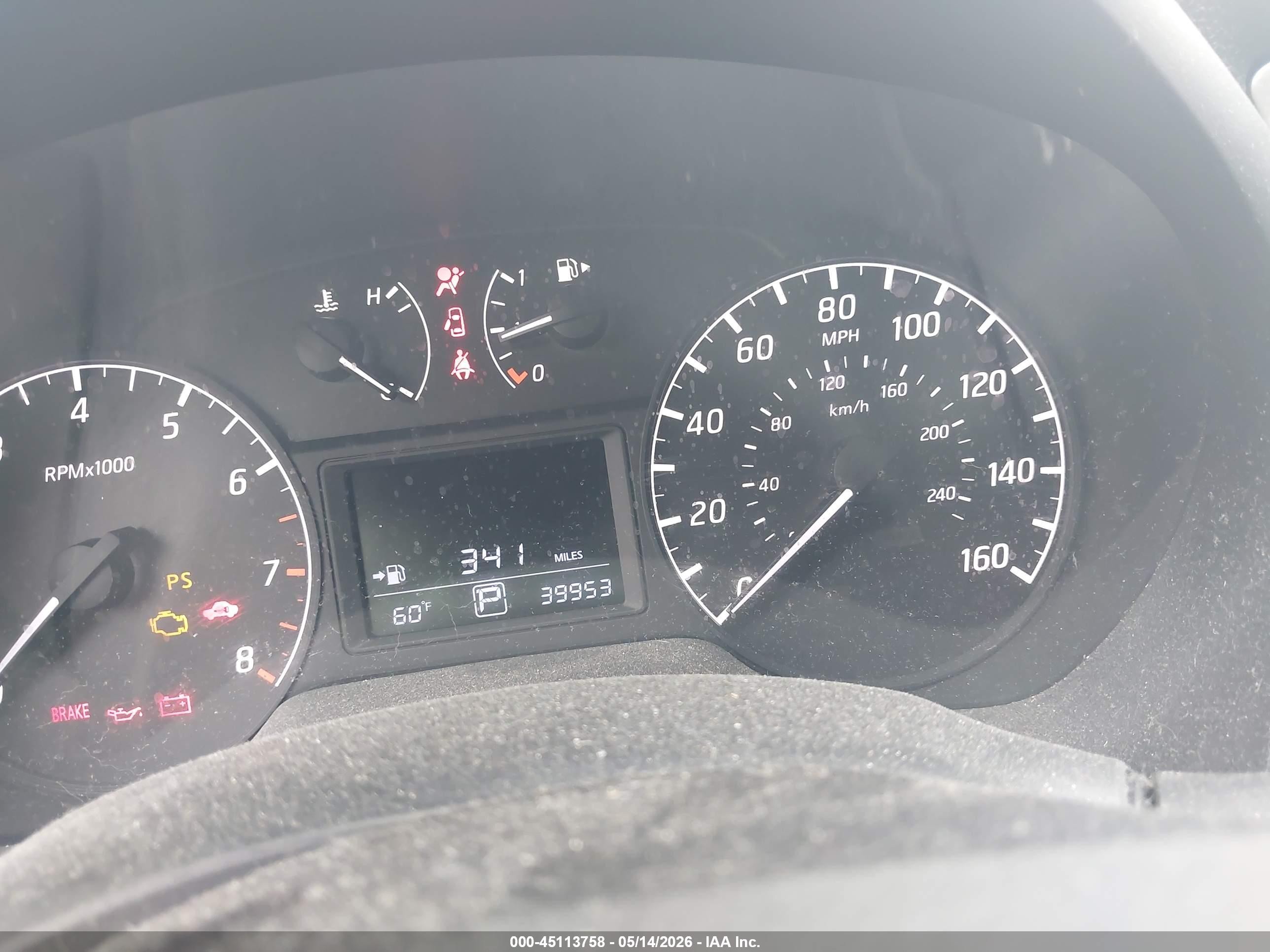 2014 Nissan Sentra S Silver vin: 3N1AB7AP5EY277147