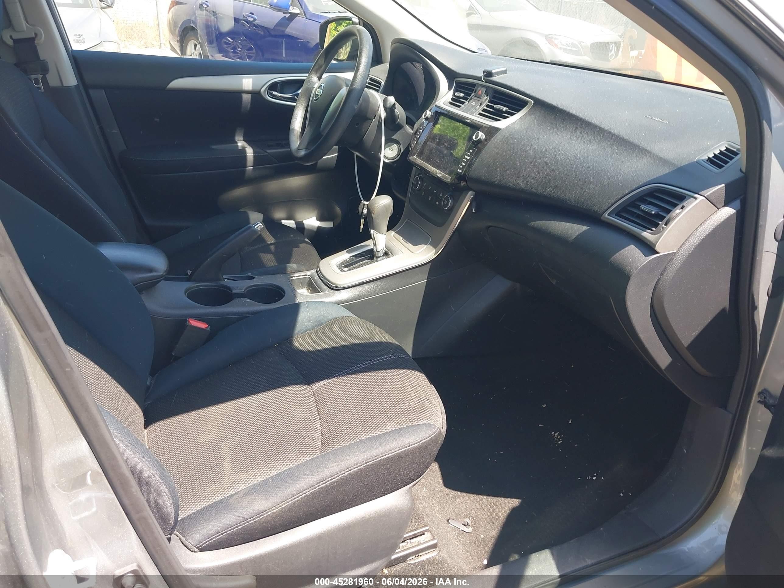 2014 Nissan Sentra S Silver vin: 3N1AB7AP5EY277469