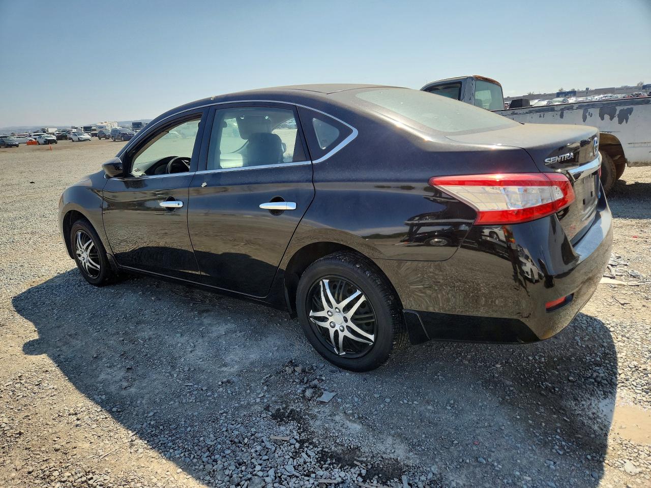 2014 Nissan Sentra S Black vin: 3N1AB7AP5EY280050