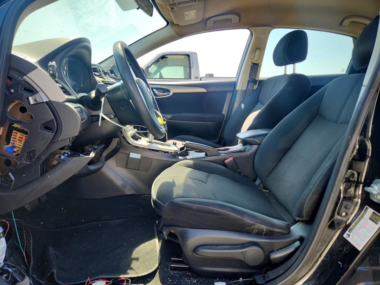 2014 Nissan Sentra S Black vin: 3N1AB7AP5EY280050