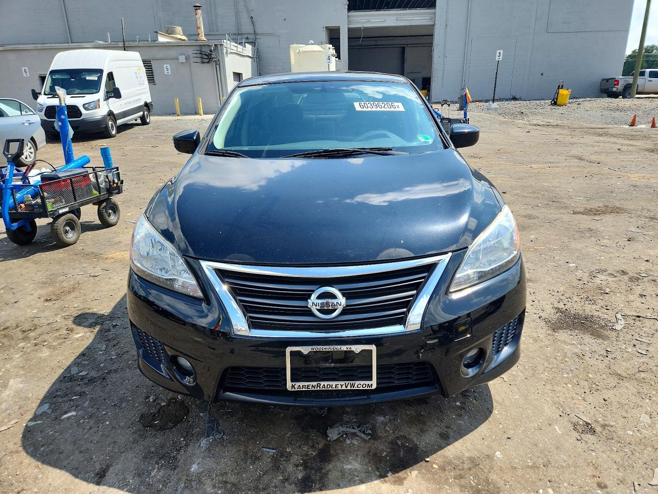 2014 Nissan Sentra Sr Black vin: 3N1AB7AP5EY280436