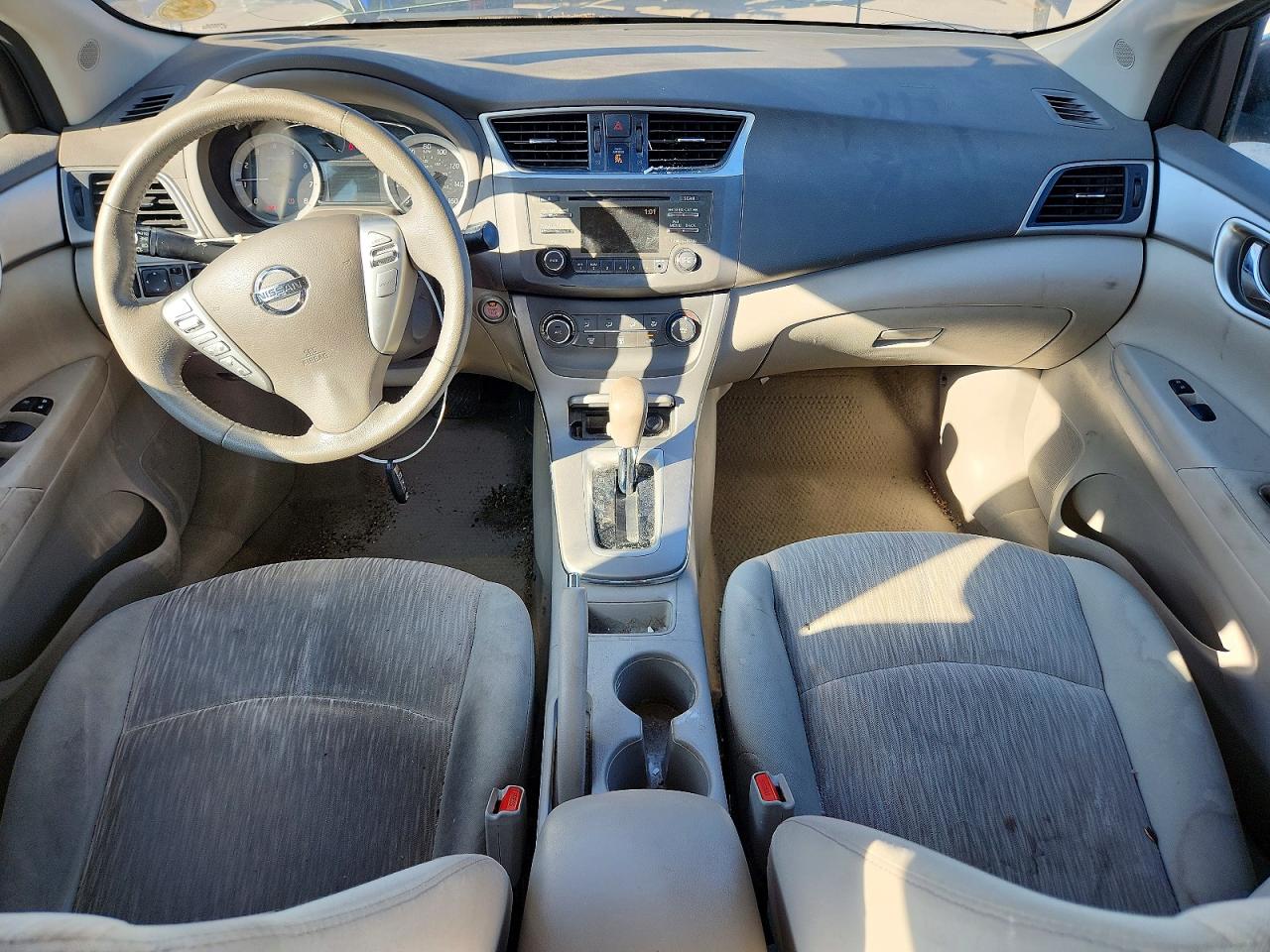 2014 Nissan Sentra Gray vin: 3N1AB7AP5EY284258