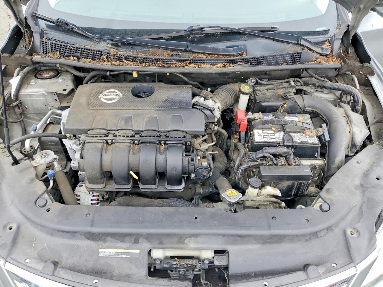 2014 Nissan Sentra Sv Gray vin: 3N1AB7AP5EY291274
