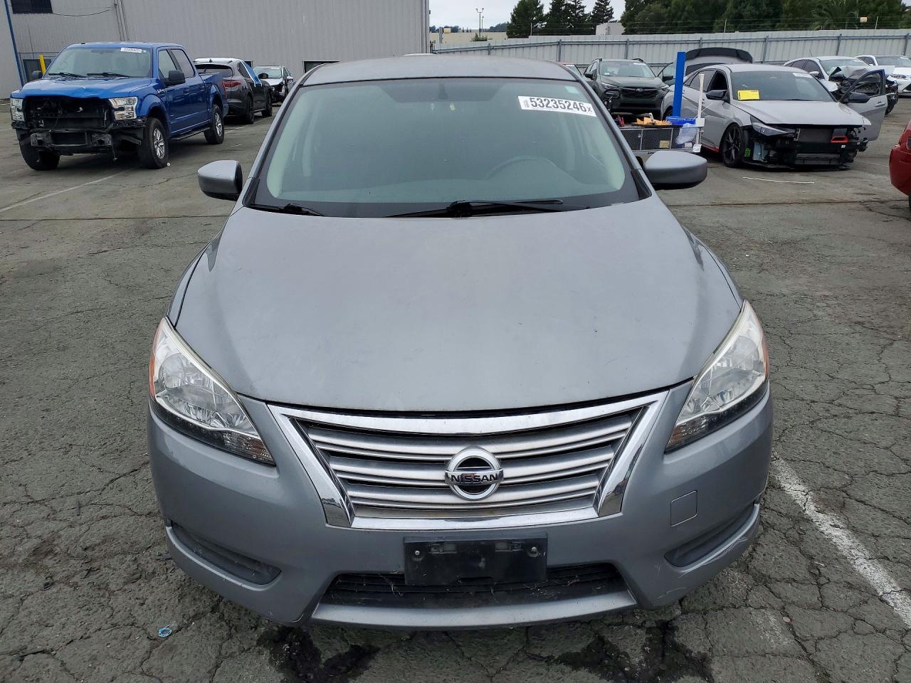 2014 Nissan Sentra Sv Gray vin: 3N1AB7AP5EY291274