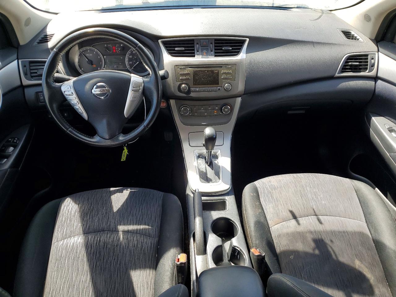 2014 Nissan Sentra Sv Gray vin: 3N1AB7AP5EY291274