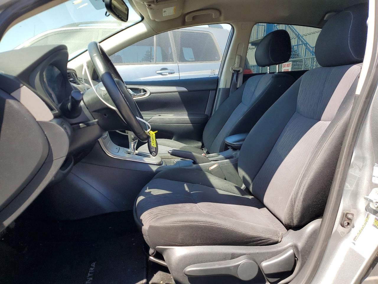 2014 Nissan Sentra Sv Gray vin: 3N1AB7AP5EY291274