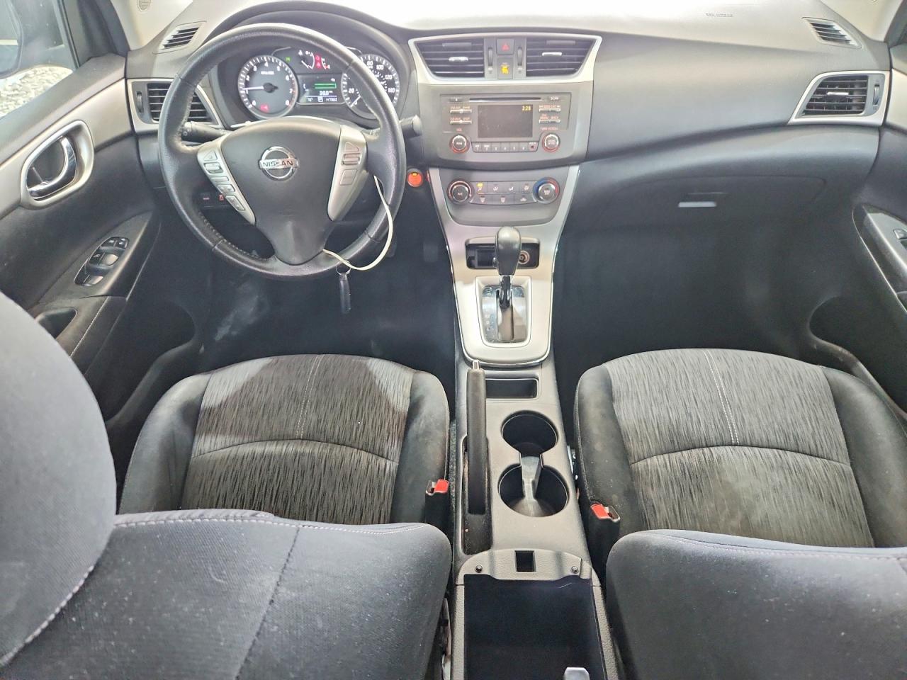 2014 Nissan Sentra Sv Blue vin: 3N1AB7AP5EY294434