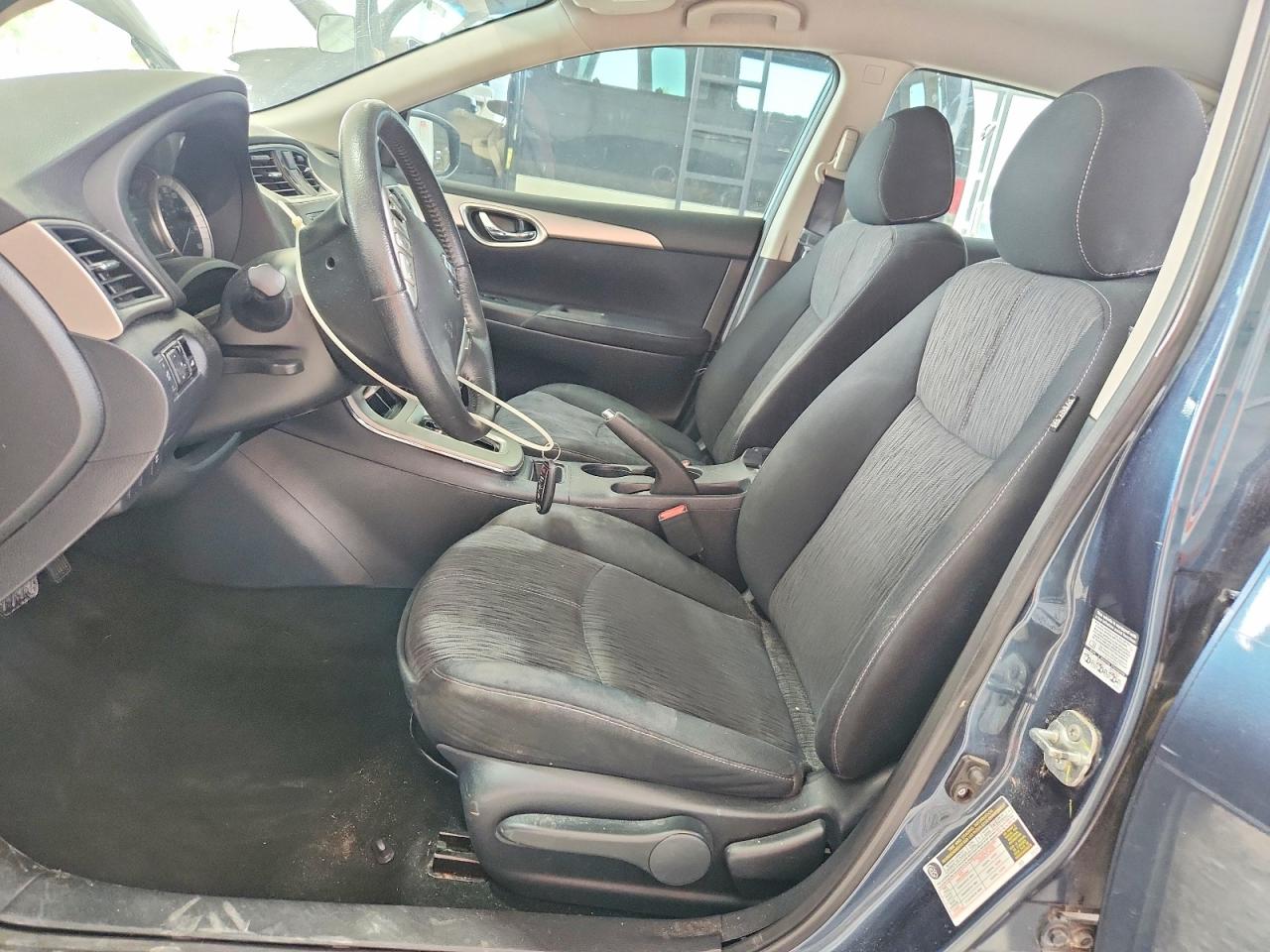 2014 Nissan Sentra Sv Blue vin: 3N1AB7AP5EY294434