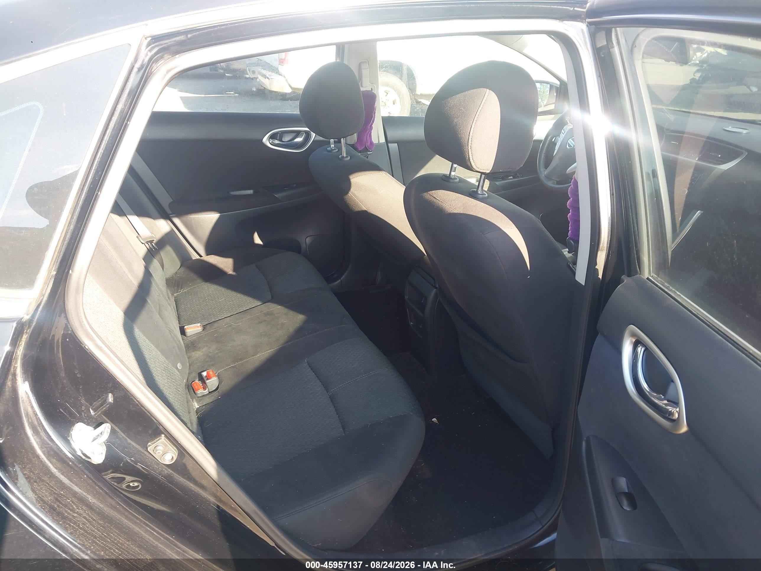 2014 Nissan Sentra Sr Black vin: 3N1AB7AP5EY296619