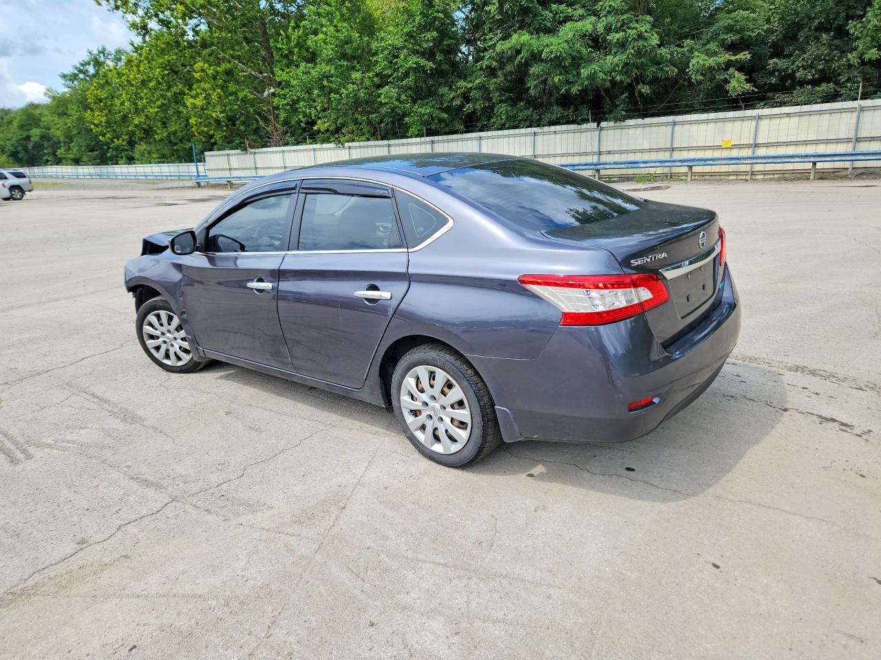2014 Nissan Sentra Sv Серый vin: 3N1AB7AP5EY299973
