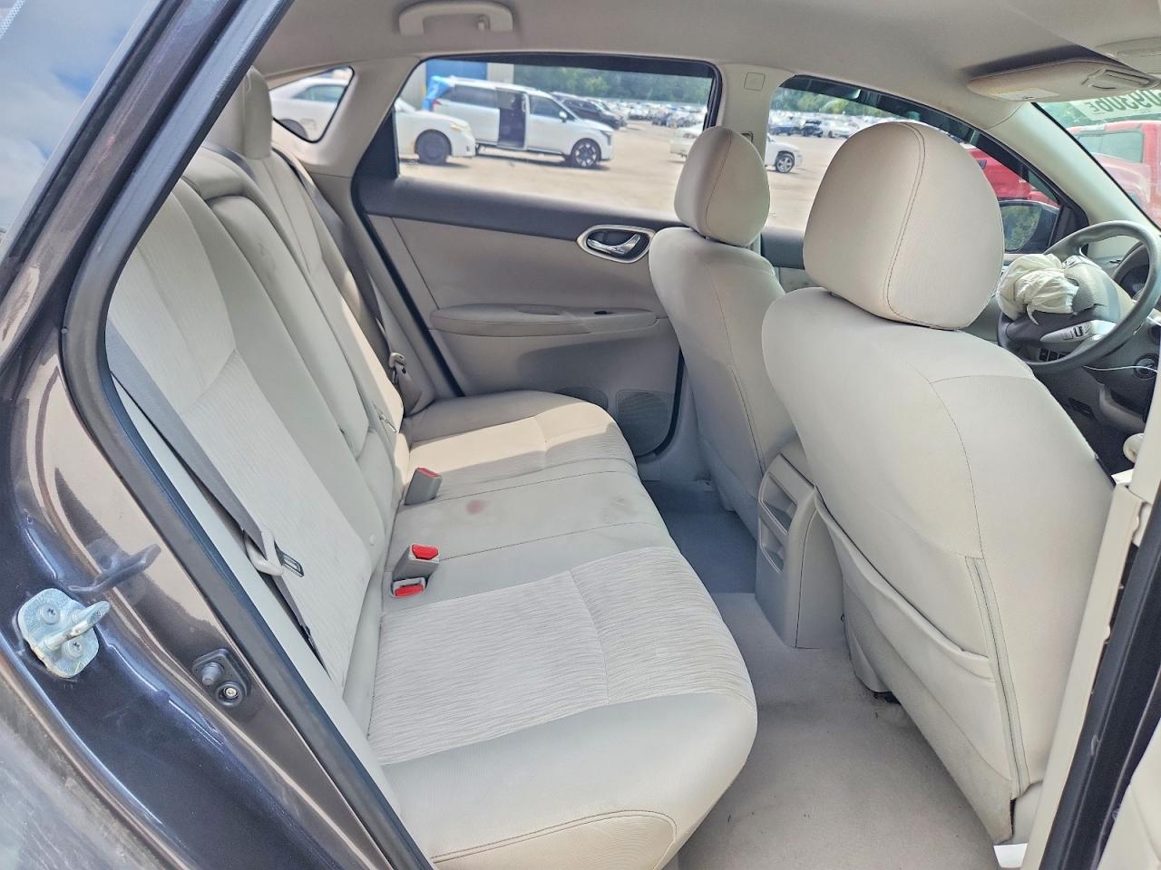 2014 Nissan Sentra Sv Серый vin: 3N1AB7AP5EY299973