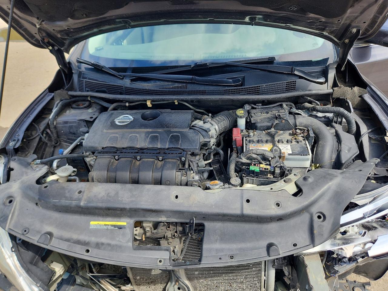 2014 Nissan Sentra Sv Серый vin: 3N1AB7AP5EY299973