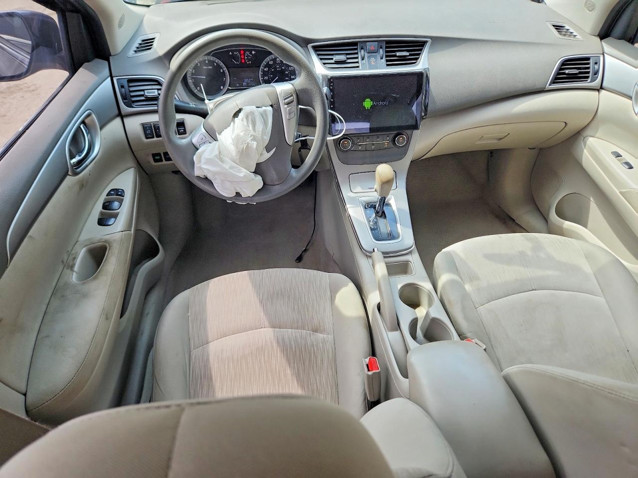 2014 Nissan Sentra Sv Серый vin: 3N1AB7AP5EY299973