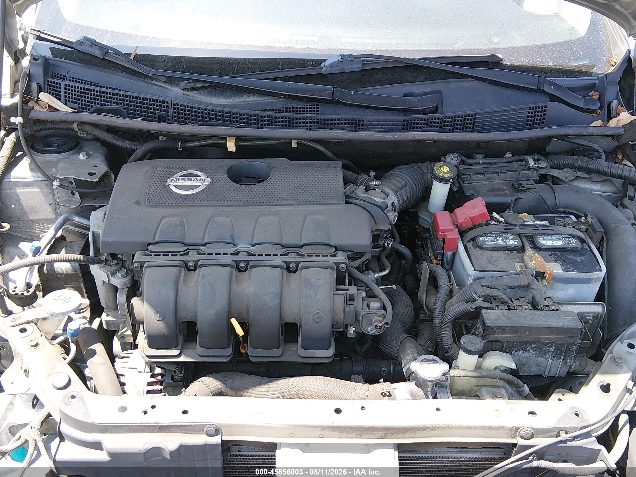 2014 Nissan Sentra Sr Silver vin: 3N1AB7AP5EY304640
