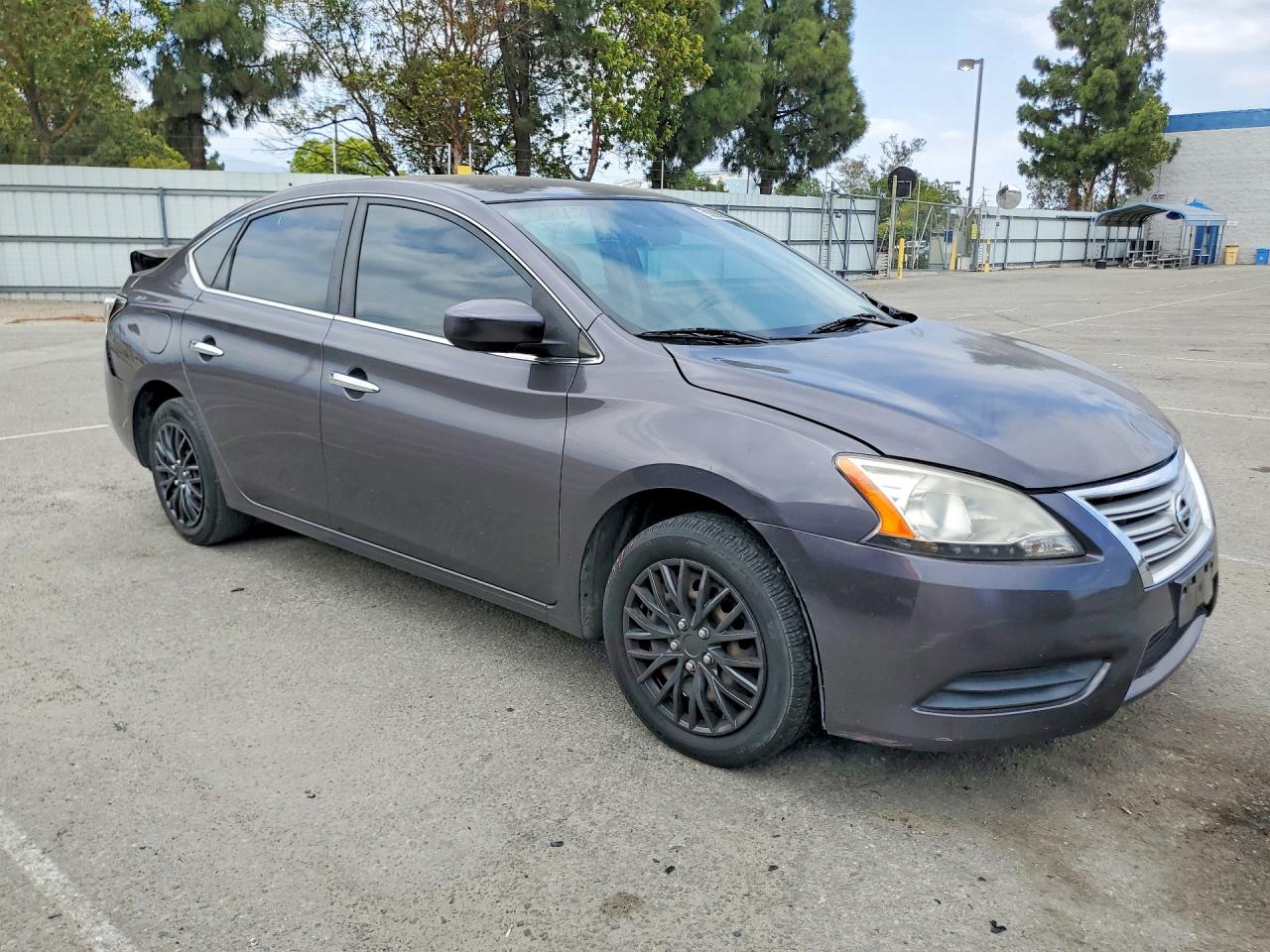 2014 Nissan Sentra S Gray vin: 3N1AB7AP5EY305173