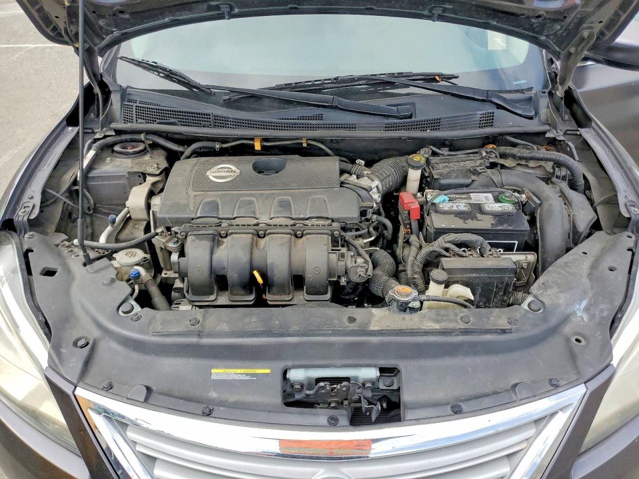 2014 Nissan Sentra S Gray vin: 3N1AB7AP5EY305173